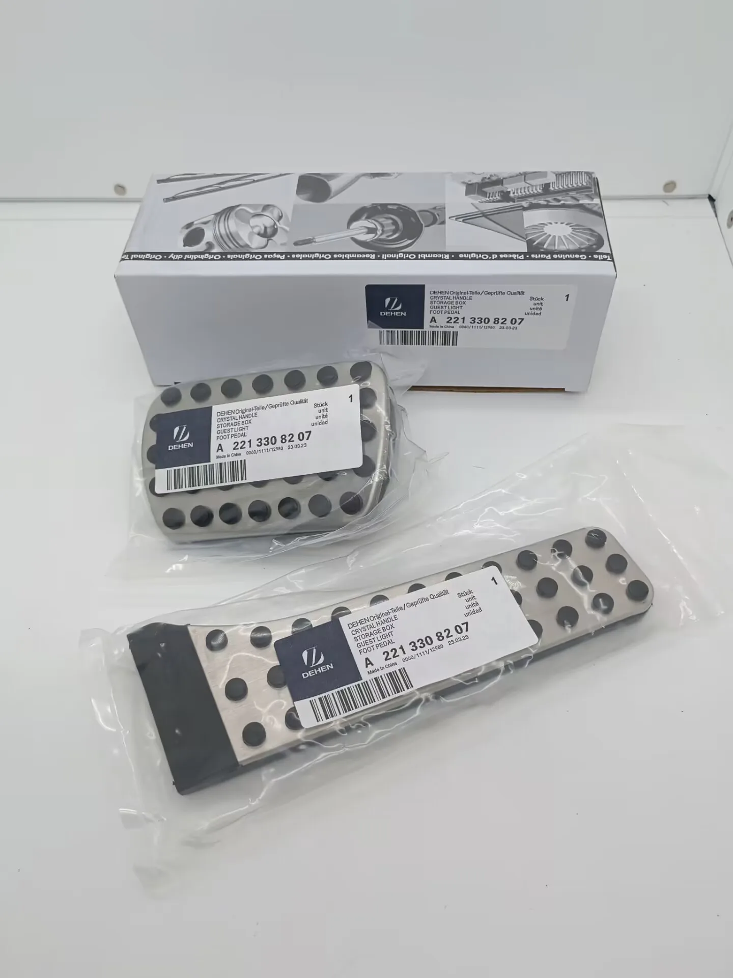 لمرسيدس بنز 2020-2023 GLE GLS الفئة W167 V167 كوبيه C167 X167 AMG GLE53 GLS63 سيارة مسرع بدال فرامل منصات غطاء الكسوة #5