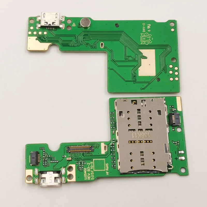 1Pcs USB Charger Charging Dock Flex Cable Port Board Sim Card Connector Plug For Lenovo Tab M10 X505 X505F X505L X505X TB-X505F