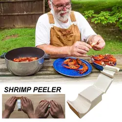 Seafood Tool Crawfish Sheller Easily Remove Practical Protect Your Nails Shrimp Peeler Kitchen Gadget Multifunctional Peel