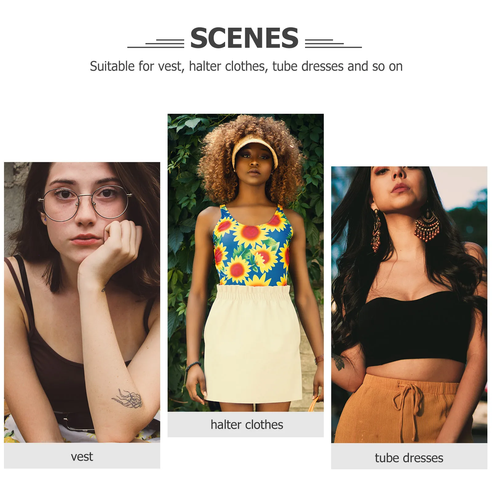 3 個の弾性調節可能なブラストラップ滑り止め交換ストラップ女性の服や下着アクセサリー用ブラストラップ