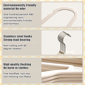 أفضل 12 شماعات مخملية مبيعا - No4