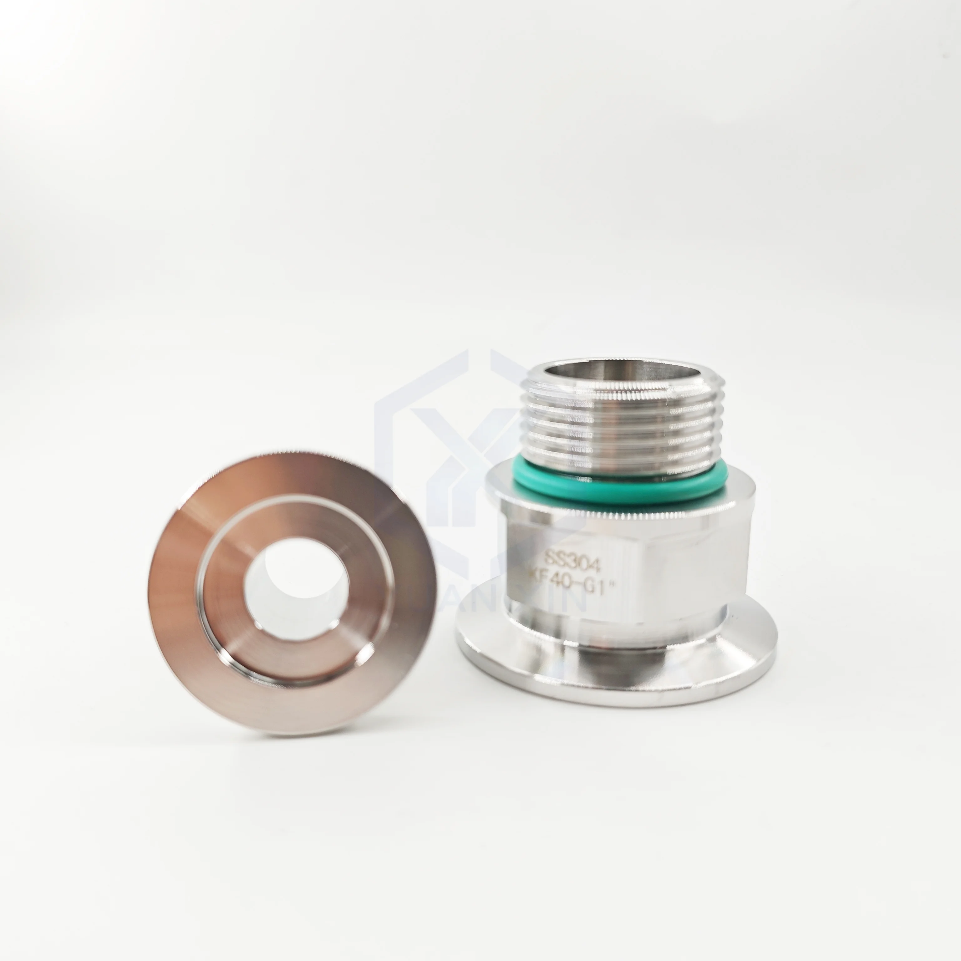 ISO-KF16/KF25 Vacuum Threaded Connector BSPP 1/8