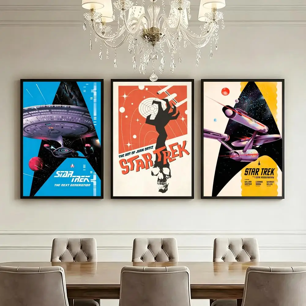 series Star Trek Poster HD Poster High End Luxury Home Decoration Suitable for Living Room Bedroom Corridor and Gift Giving