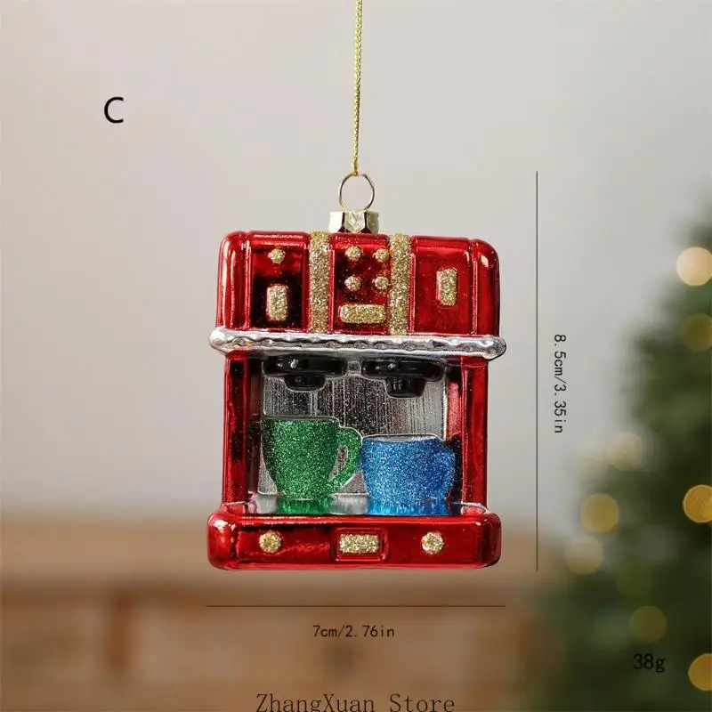 Feiertags-Hängeornament für Weihnachtsbaum und Regaldisplay 3XUF – Detail 7