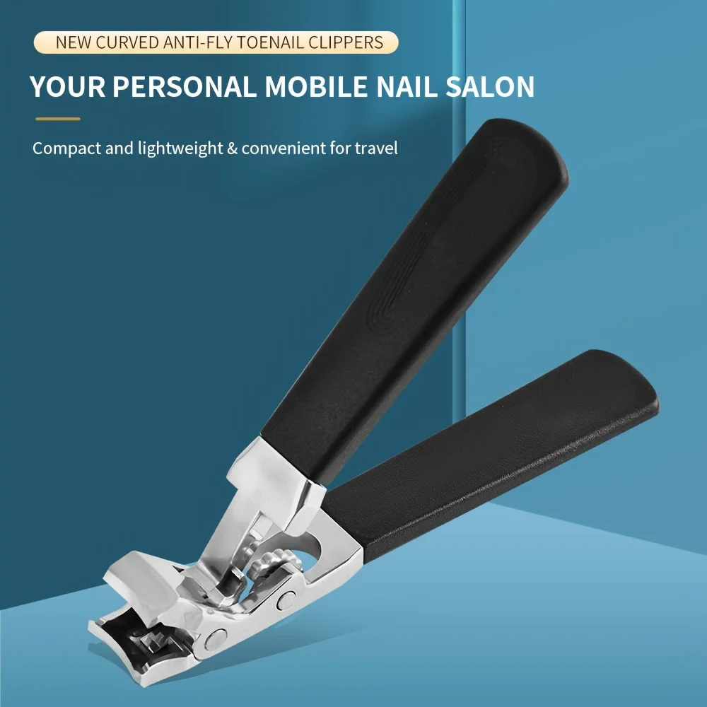 1Pcs  Premium Steel Nail Cutter Trimmer Angled Head Nail Clippers for Seniors - Ergonomic Toenail Clipper for Thick Nails