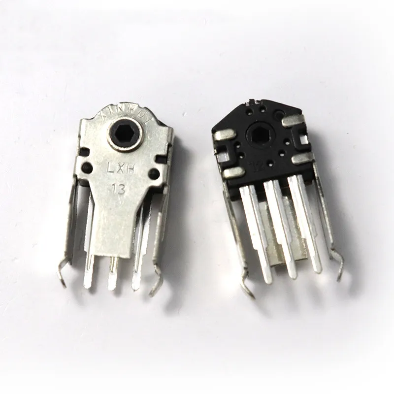 10Pcs Mouse Encoder 5MM 7MM 9MM 11MM 13MM Wheel Decoder Mouse Navigation Switch Roller Encoder Connector Repair Parts H-5mm