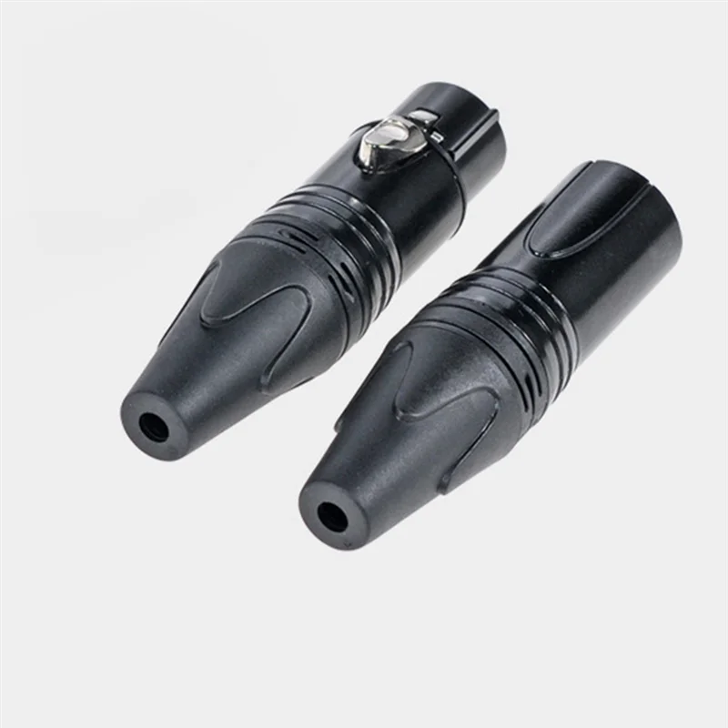 

AY14 -15 Pairs XLR DMX 3 Pin Microphone Audio Cables Plug Connectors XLR Plugs Male Female MIC Snake Plug Cable Connectors Easy