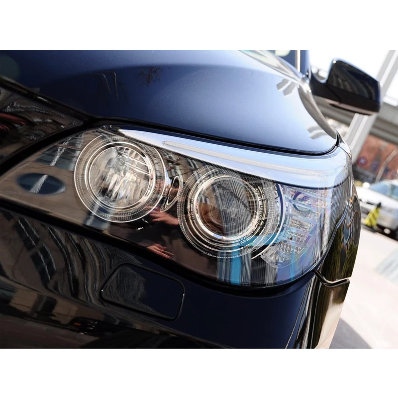 For BMW 5 Serises E60/E61 2004 2005 2006 2007 2008 2009 2010 Car Front Headlight Cover Transparent Lampshade Headlamp Shell