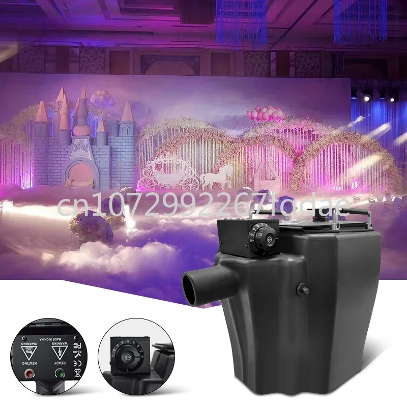 3500W Wedding Smoke Machine Low Temperature Smoke Machine Wedding Dry Ice Mist Machine