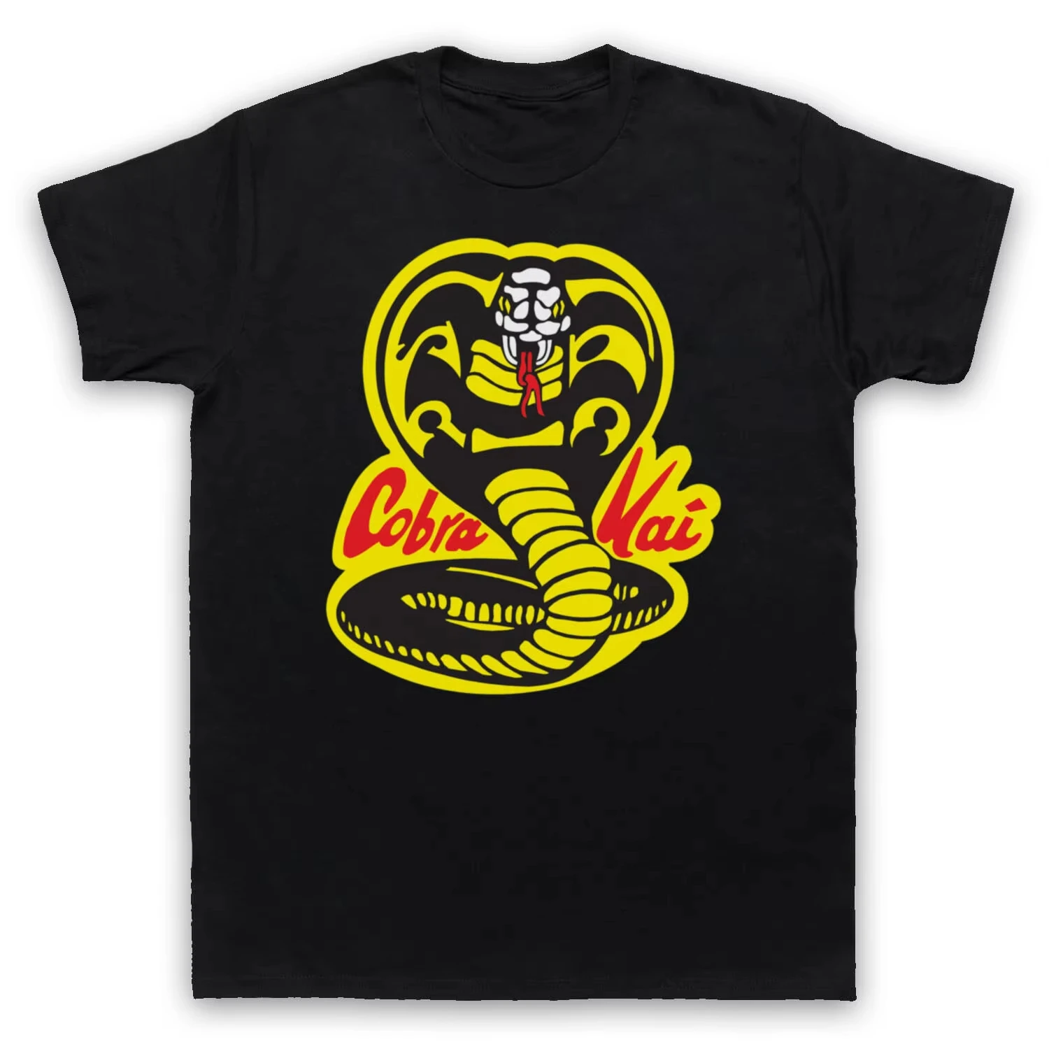 

COBRA KAI 80'S KARATE KID DOJO FILM LOGO креативный принт графическая футболка мужская женская футболка с коротким рукавом модный топ унисекс
