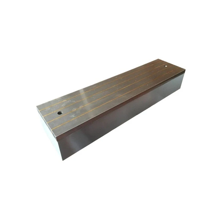 Longitudinal electromagnetic chuck suction