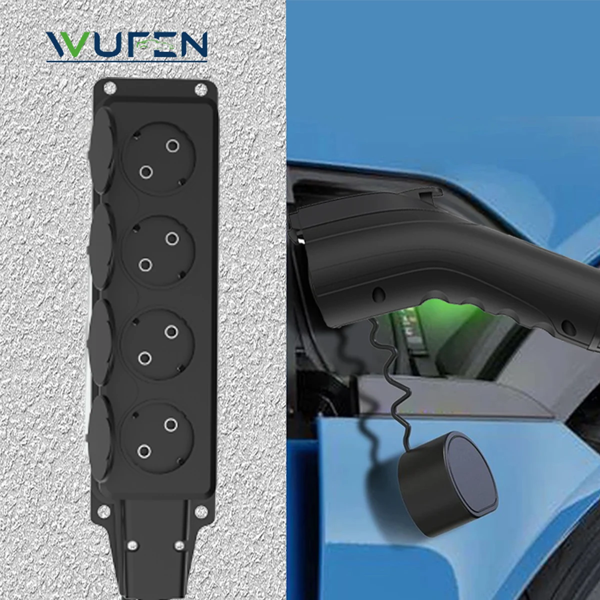 WUFEN V2L Entlader mit Schuko-Stecker, V2L Typ 2, unterstützt MG, BYD, SERES 5, Geely, ZEEKR, LYNK&CO, Chery, DEEPAL, GWM – Entladefunktion für Typ-2-Fahrzeuge – Detail 5