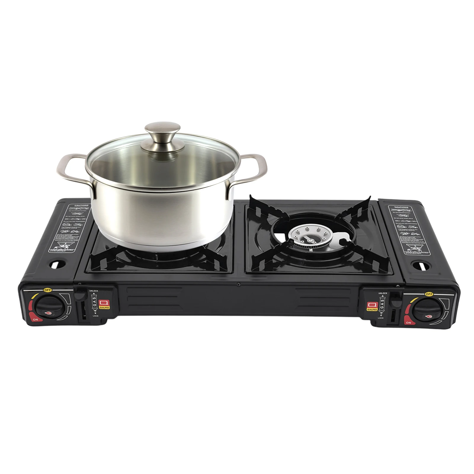 Portable 2 Burner Gas Stove 6