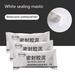 3pcs Air Conditioning Hole Sealant Household Sewer Pipe Sealing Waterproof Wall Hole Repair Rubber Mastic