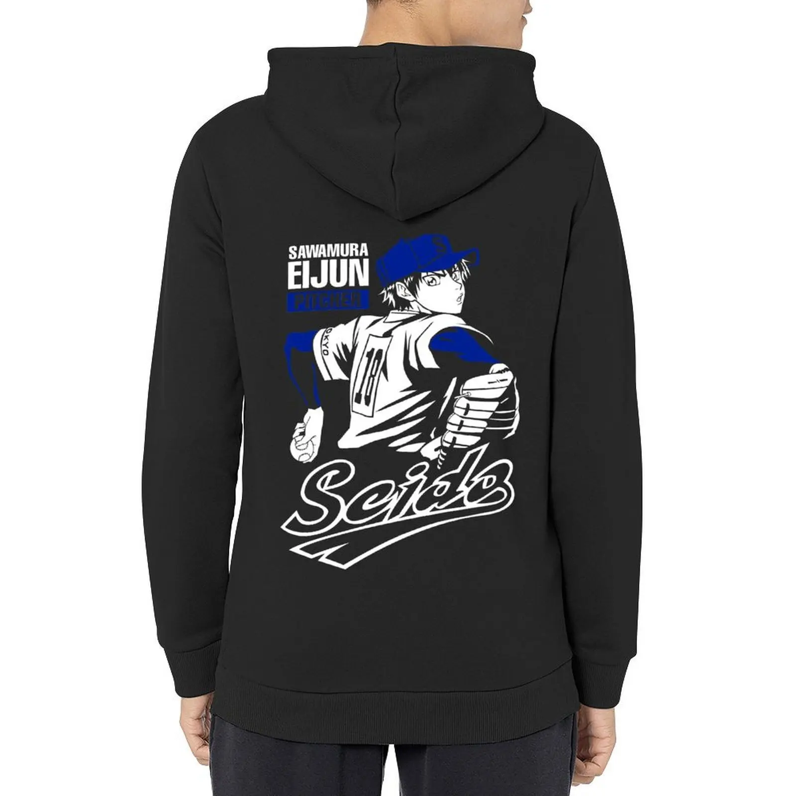 

Eijun Sawamura - Diamond No Ace - Dia No Ace Hoodie men's clothing blouse hooded shirt japanese style hoodie man