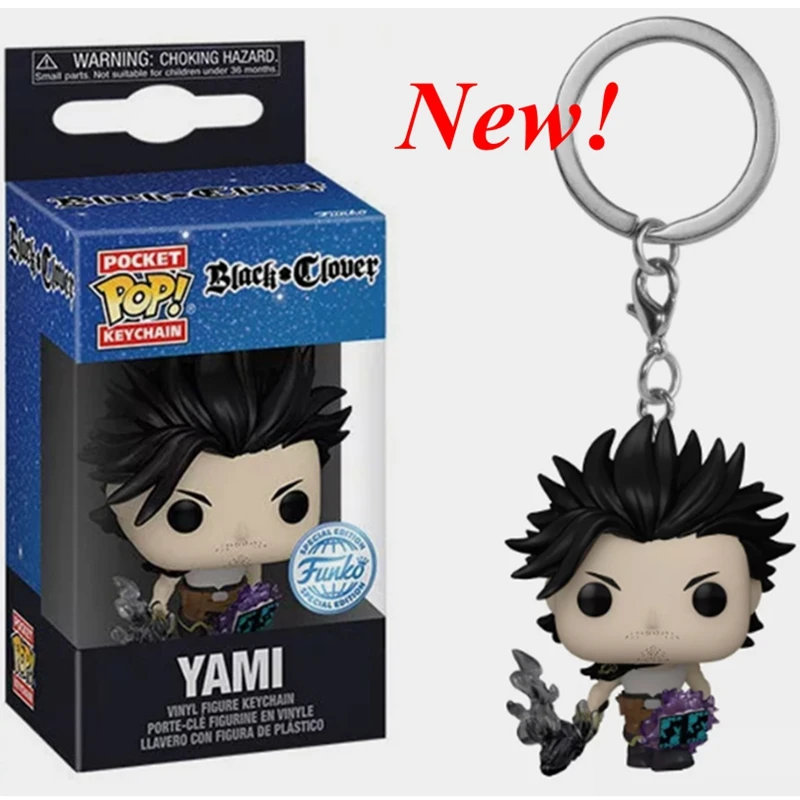 Funko POcket Keychains 2026 Dragon Ball Star Keychain wars Spiderman Titan Levi Toy STITCH Rick Kurama Todoroki Figure Toys view 3