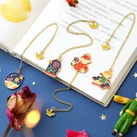 32 unids/lote creativo Principito colgante de Metal marcapáginas lindo libro marcas Clip de papel escuela Oficina suministros al por mayor