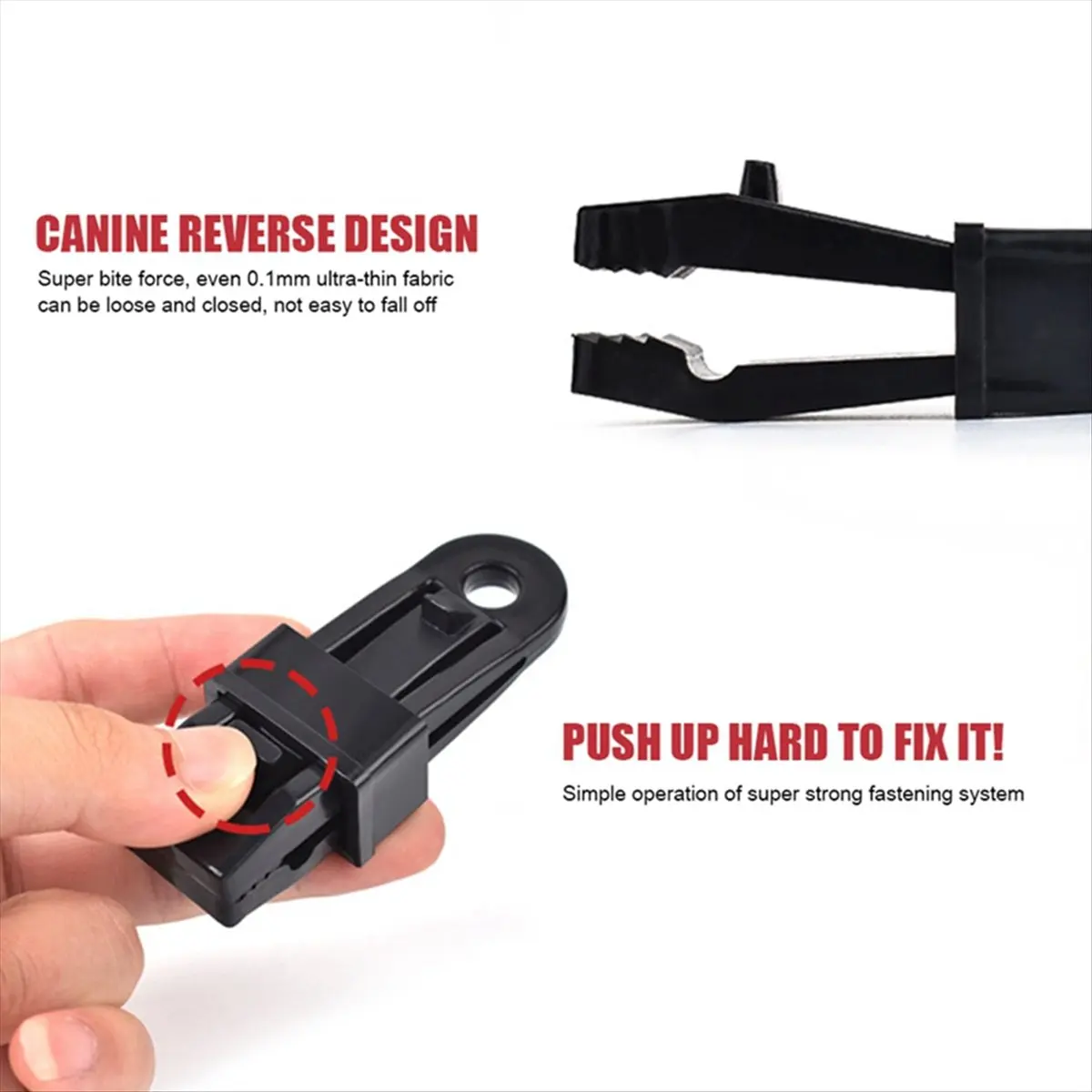 20PCS Push-Pull Ten…