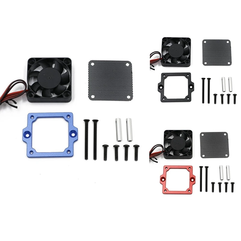 XL-5HV XL5 ESC охлаждающий вентилятор, радиатор для Traxxas TRX4 TRX6 1/10 RC автомобильные аксессуары