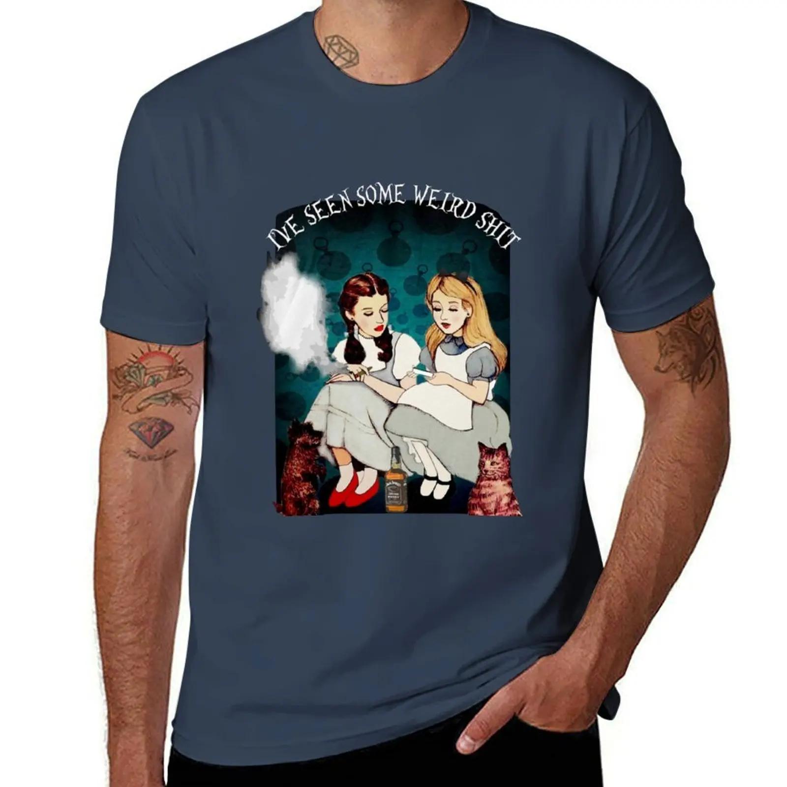 

Alice And Dorothy I’ve Seen Some Weird Design T-Shirt anime t shirts for man t shirts for man cotton soft T-Shirt