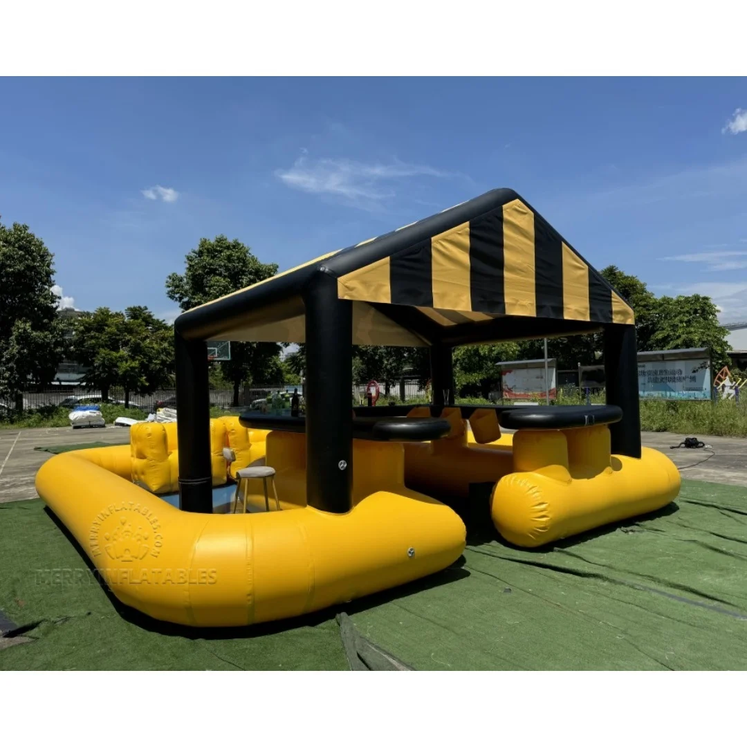 

Расслабляющая вода, взорванный бассейн, бар, водная платформа, водный надувной плавающий стол для бассейна, спортивный бар, водный остров для отдыха