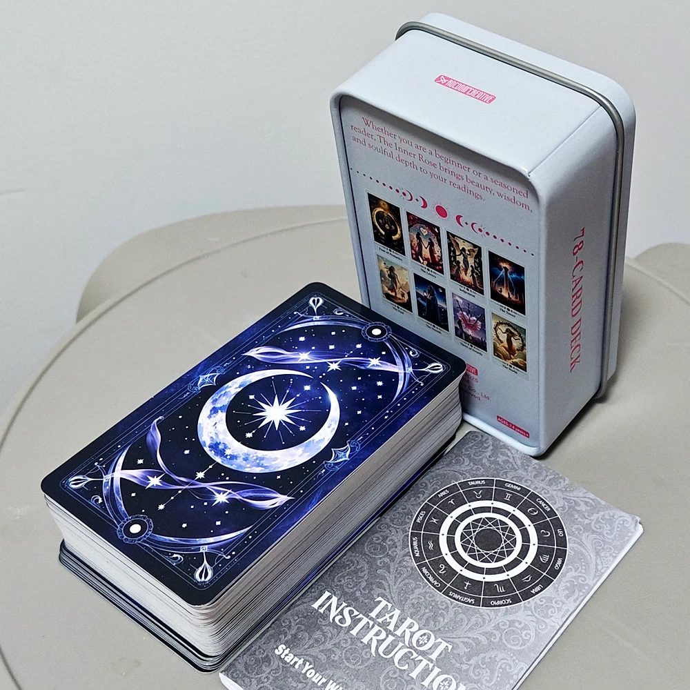 11*6.2cm Inner Rose Tarot Deck - Board Game Oracle review and price