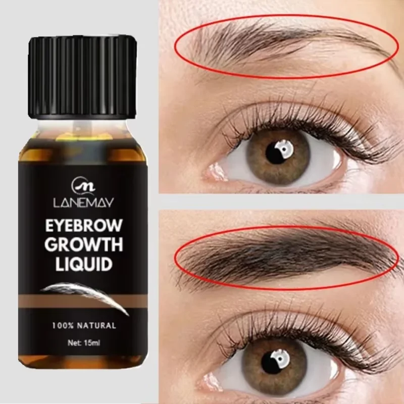 Wenkbrauw Wimpergroei Serum Snelle groei Voorkomt schadeverlies Behandelt verdikte wenkbrauwen Make-up verzorgingsproducten