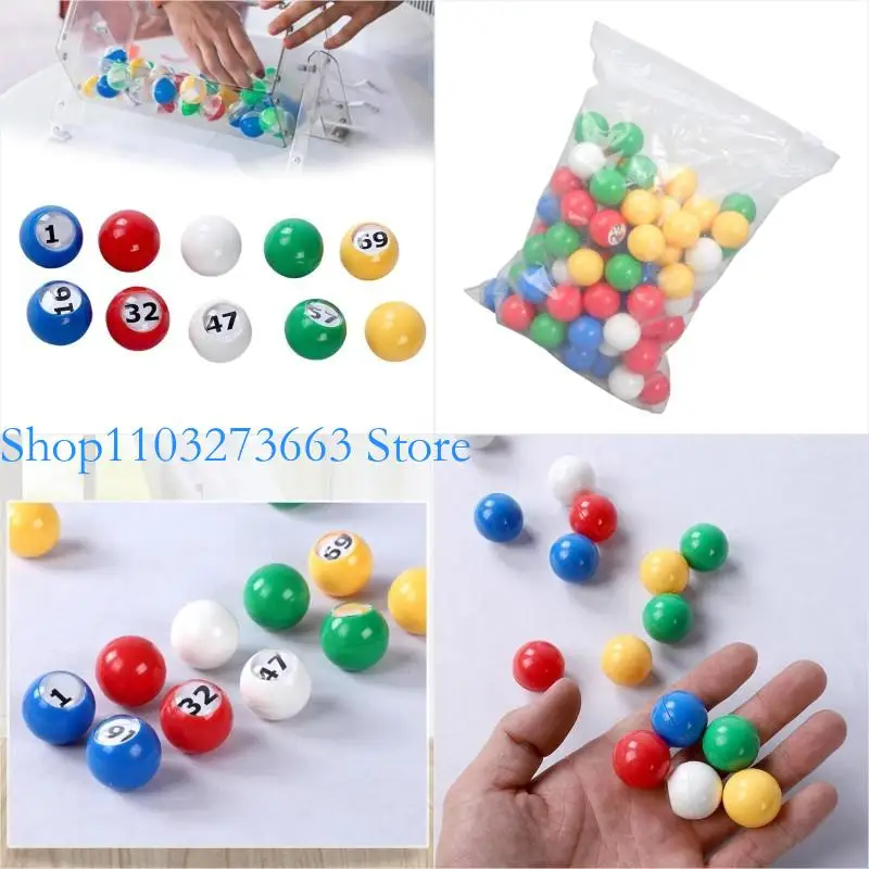 

R6FE пронумеровал пластиковые шарики для игры в ночной розыгрыш.