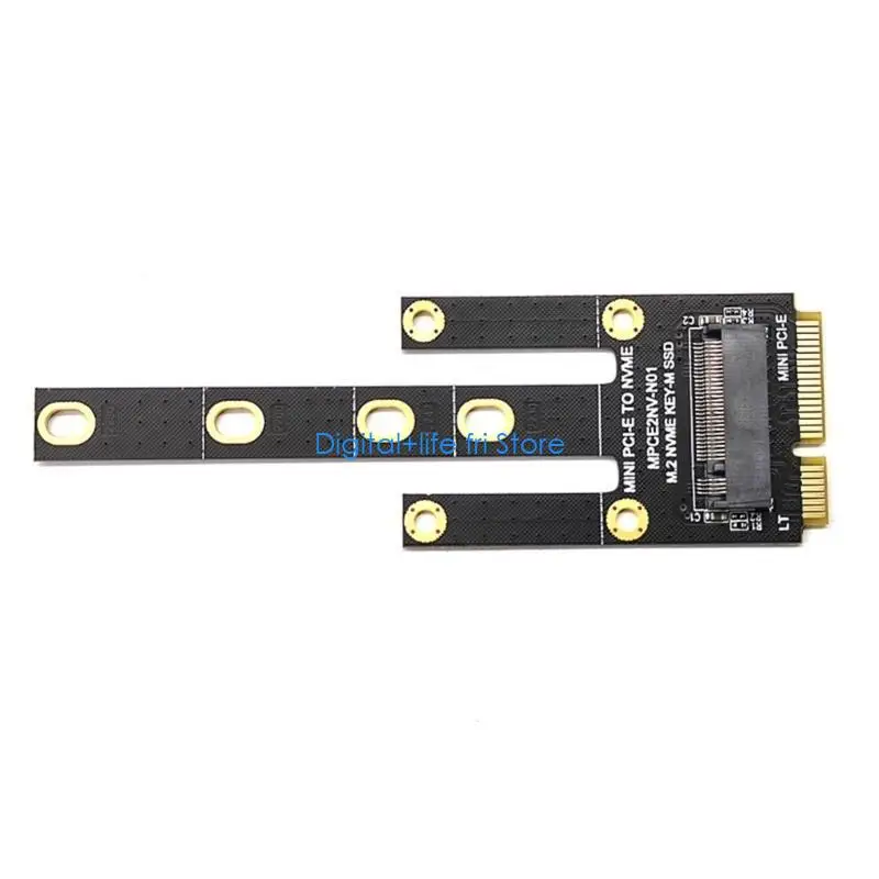 E06D PCIE To M.2 M M.2 NVME SSD Adapter Converter Card Installation Expansion Connector for 2230 2242 2260 2280 SSD