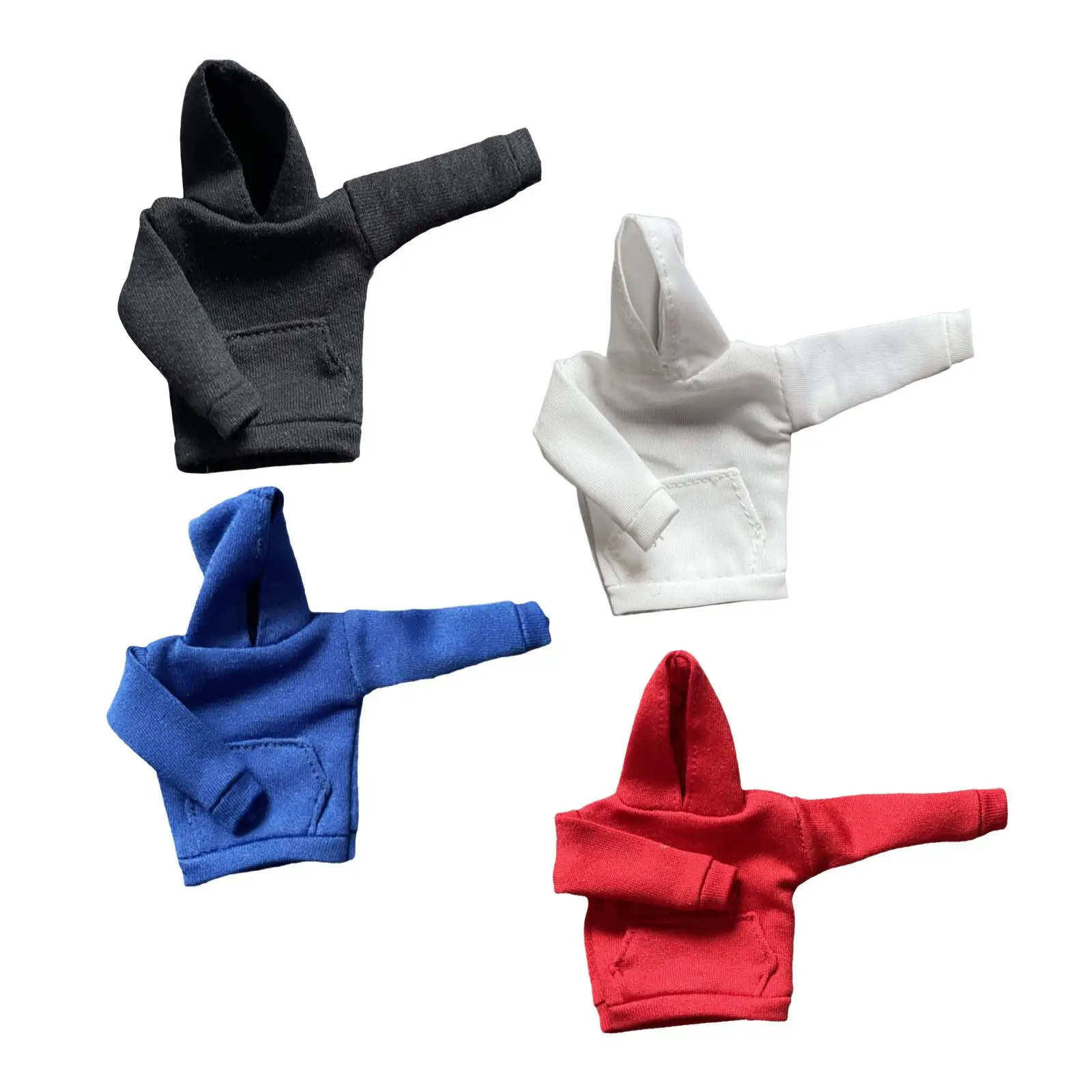 6 인치 병사용 후디 스웨터, 패션 피규어 액세서리, 1/12 체중계