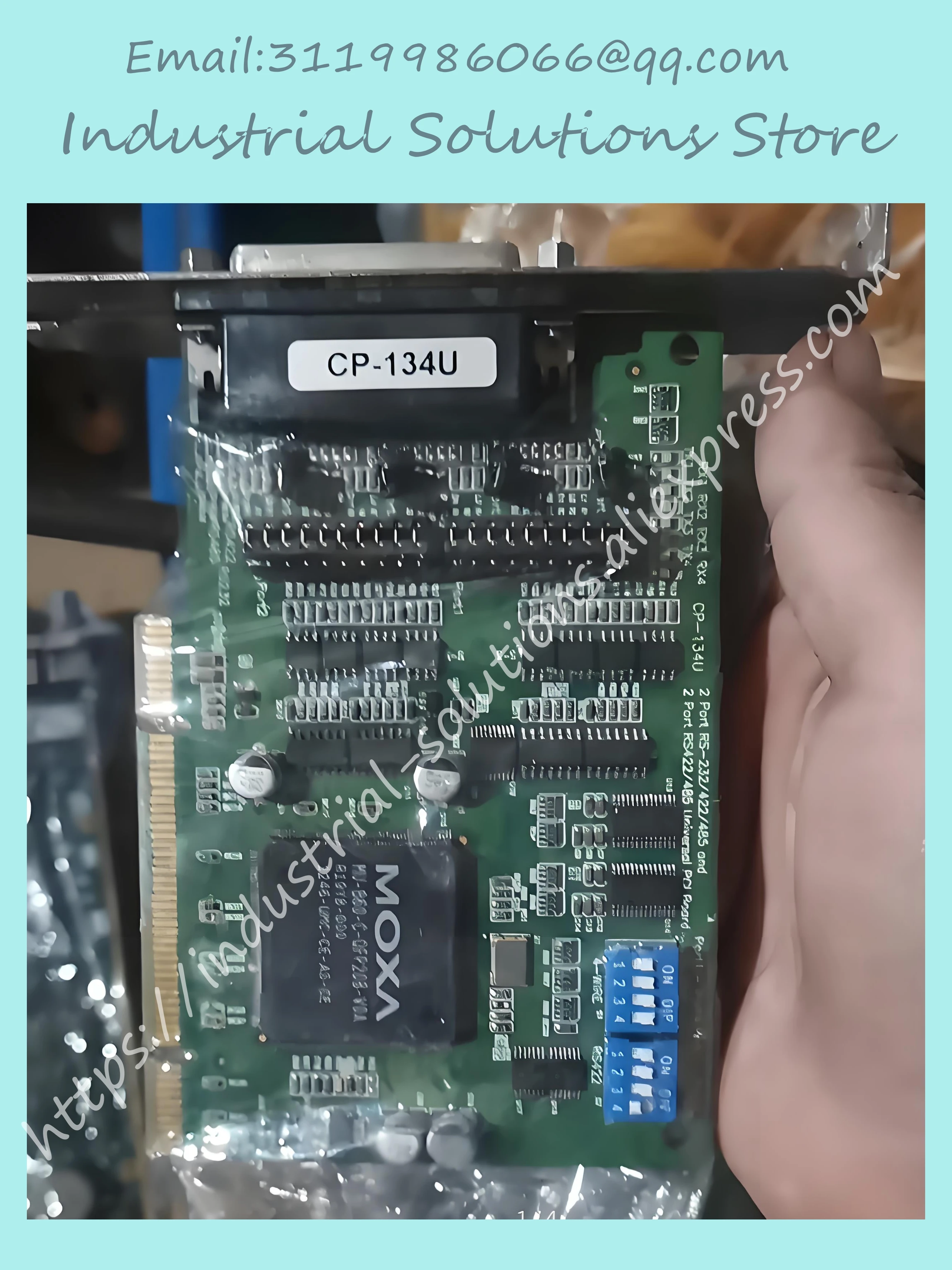 

CP-134U 4 Industrial RS-422/485 General Purpose PCI Multi Serial Tested Card 90% New