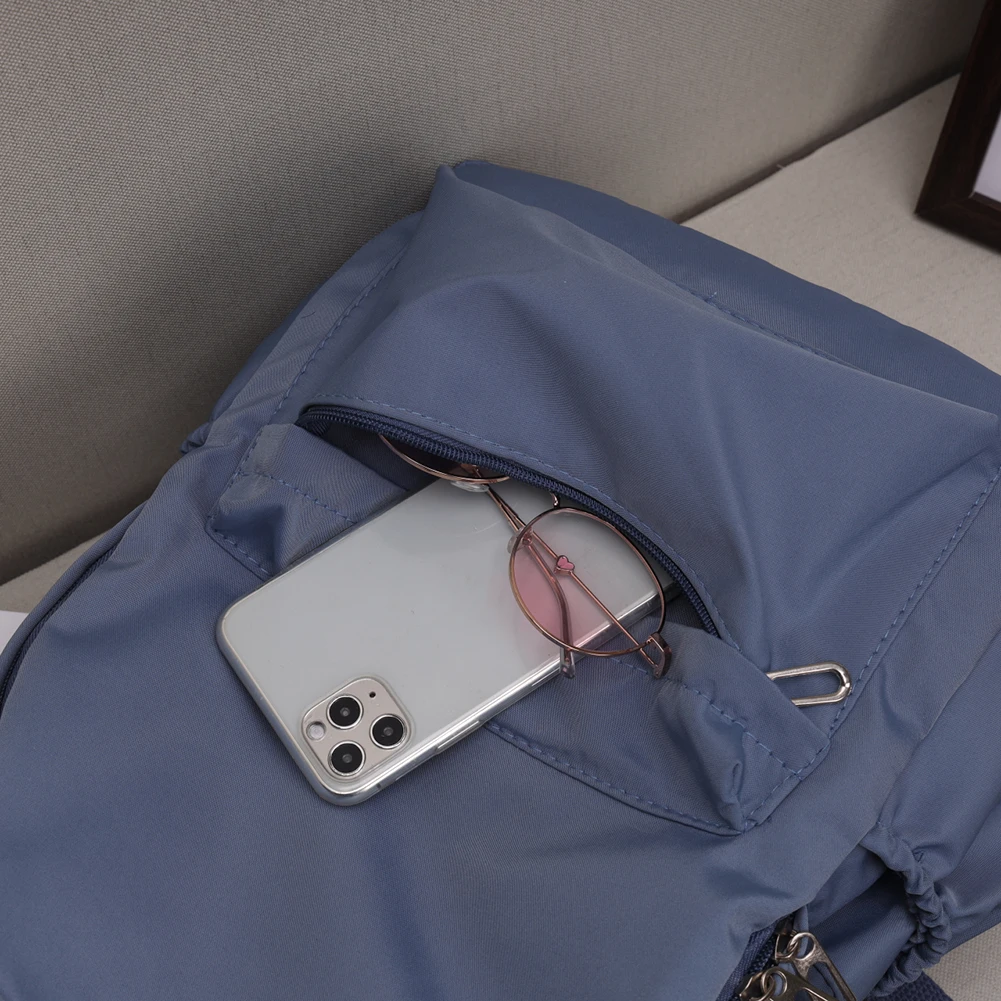 

Модные женские сумки большой емкости в консервативном стиле, школьный однотонный рюкзак