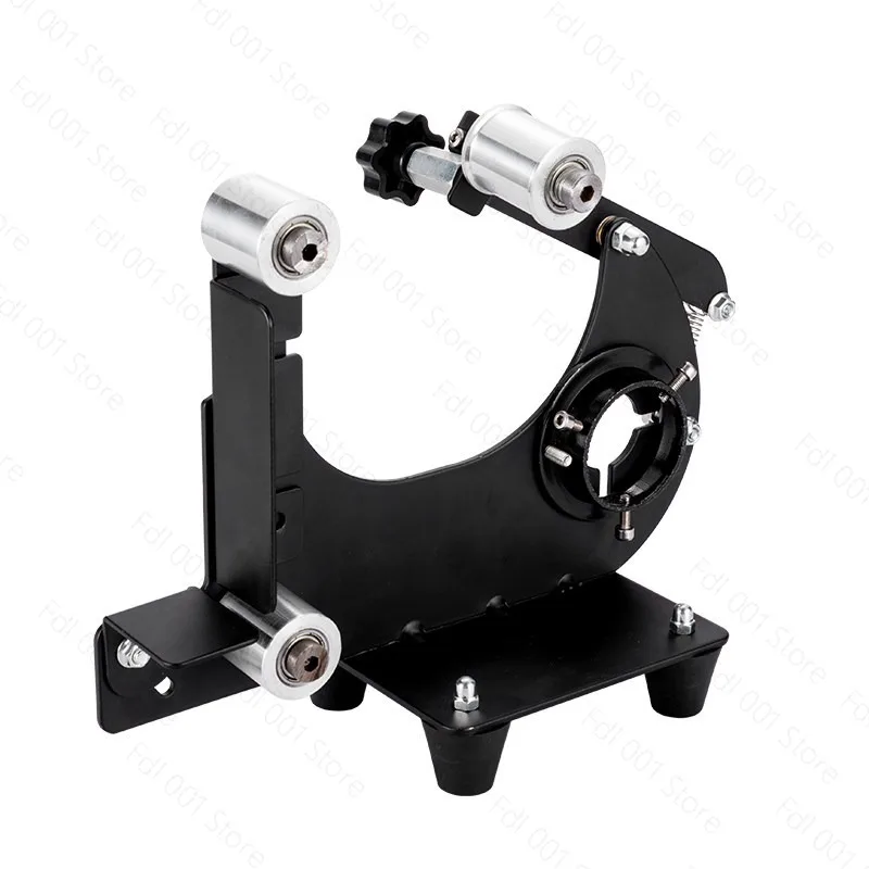 Hot Sale M10 Multifunctional Desktop Sanding Belt Machine Angle Grinder 220v Polishing Machine Belt Conversion Rack Sanding Grin