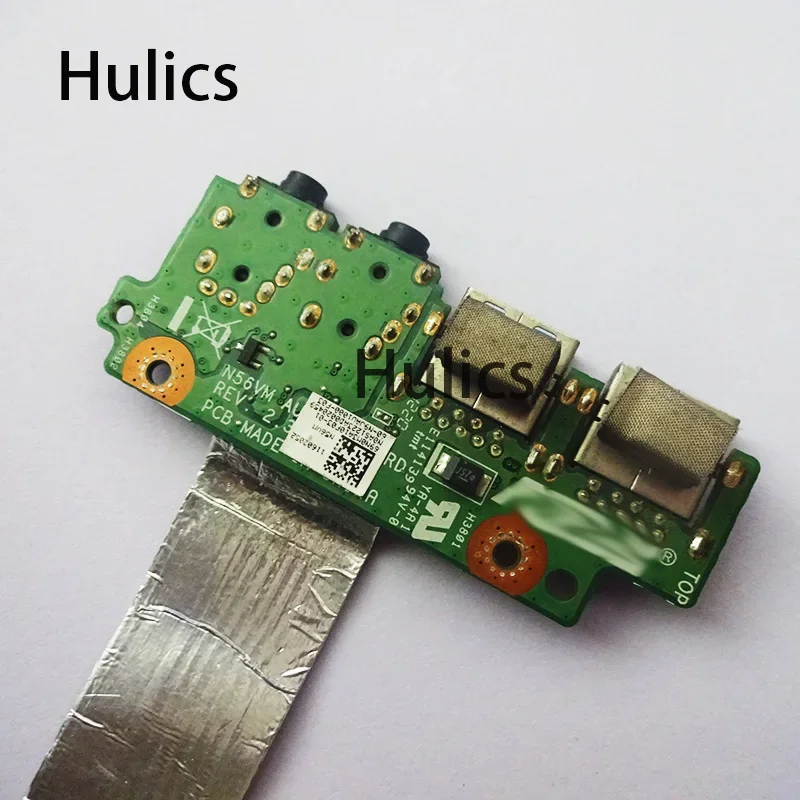 Hulics Used For Asus N56 N56V N56VZ N56VM USB AUDIO Board With Cable