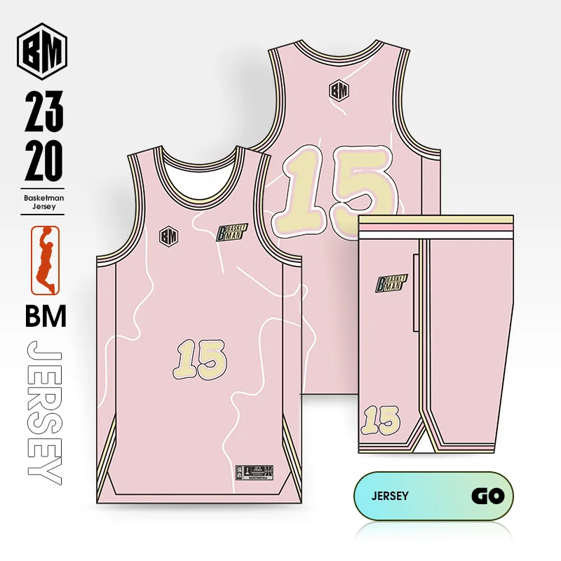 

BASKETMAN Basketball Sets For Men Customizable Full Sublimation Team Name Number Logo Printed Sleeveless Jerseys Shorts Uniforms