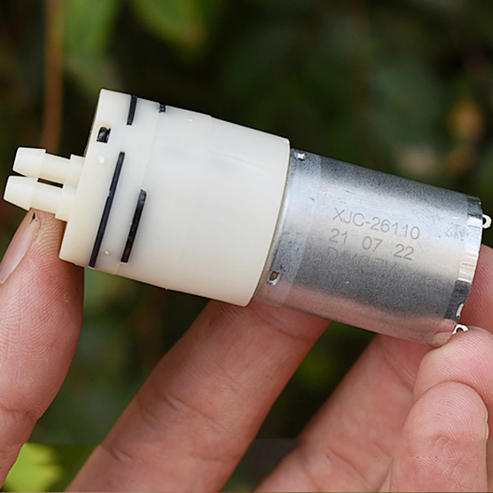 DC 3.7V 4W Micro 370 Silnikowa pompa wodna Mini samozasysająca membranowa pompa wodna Pompa ssąca Smll Elektryczna pompa ssąca — zdjęcie 4