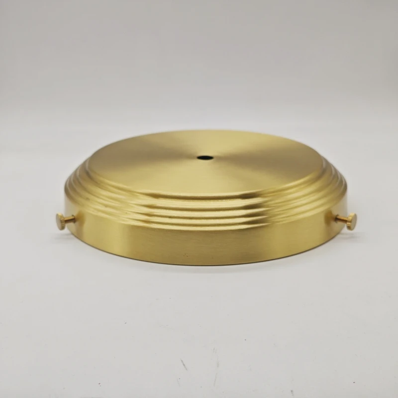 Vintage Solid Brass Glass Lampshade Fixing Cap, Creative Mini Pendant Light Accessories, Core Assembly