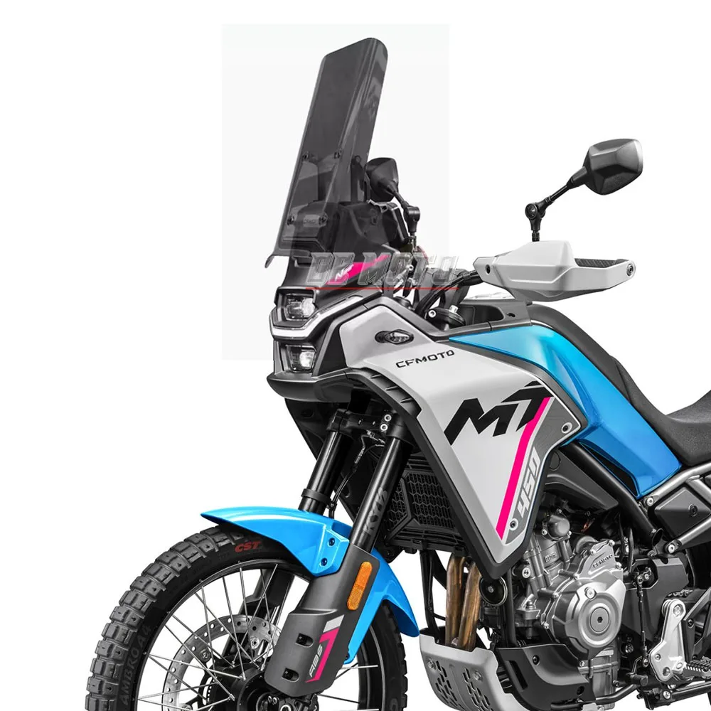 

Upgraded Version With Higher Height And Wider Width FOR CFMOTO 450MT Raise The Wind Acrylic Windshield