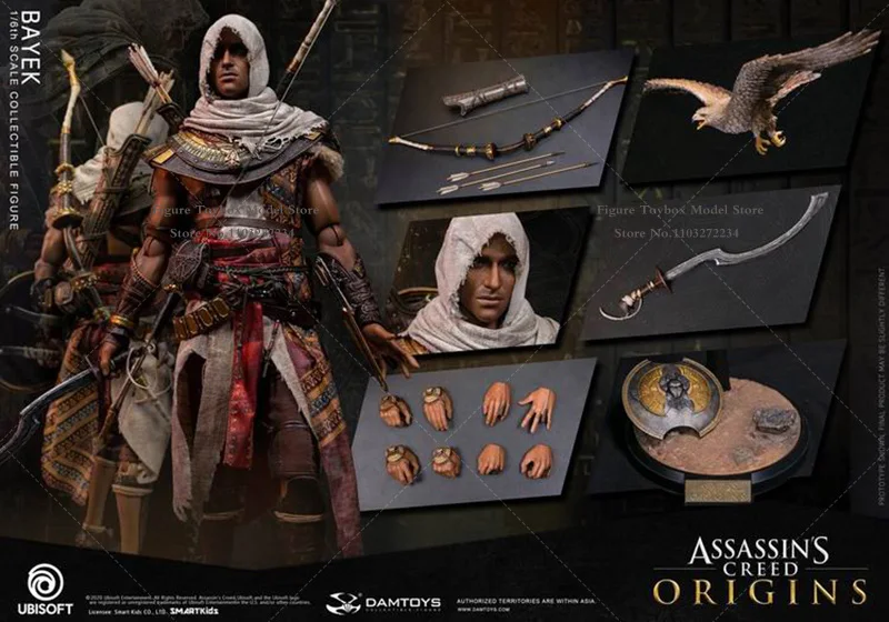 DAMTOYS Limited Stock 1/6 Assassin\'s Creed Series Odyssey Bayek Edward Connor Ezio Altair Aguilar Mini 12\