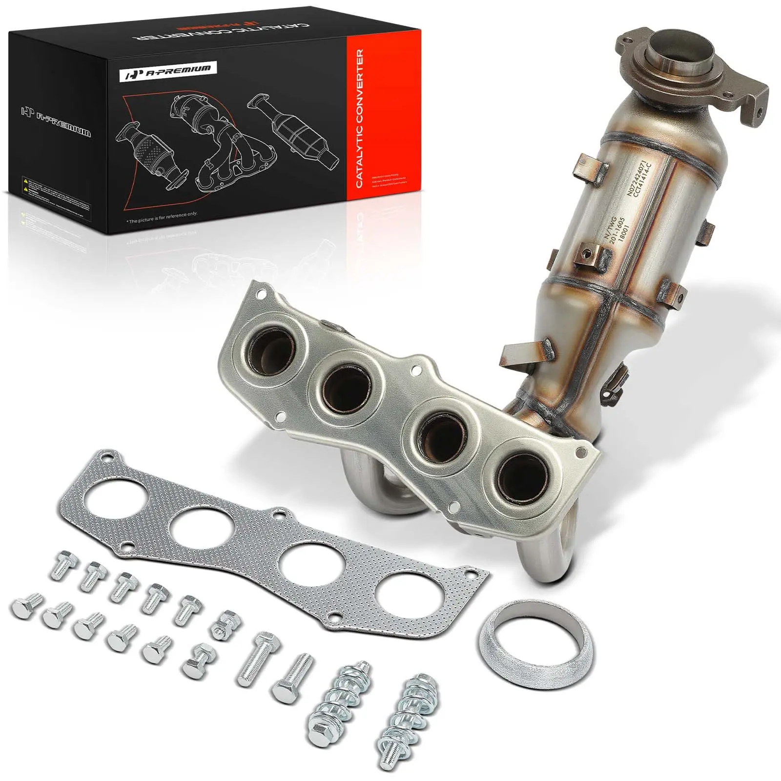 A-Premium Front Catalytic Converter for Toyota Highlander 2004-2007