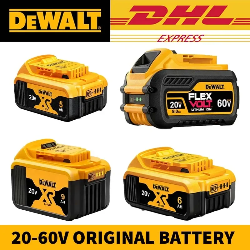 

️♻️100% Original DeWalt 20V/60V 2.0Ah-9.0Ah MAX Battery Power Tool Replacement For DCB184 DCB181 DCB182 DCB200 Battery.