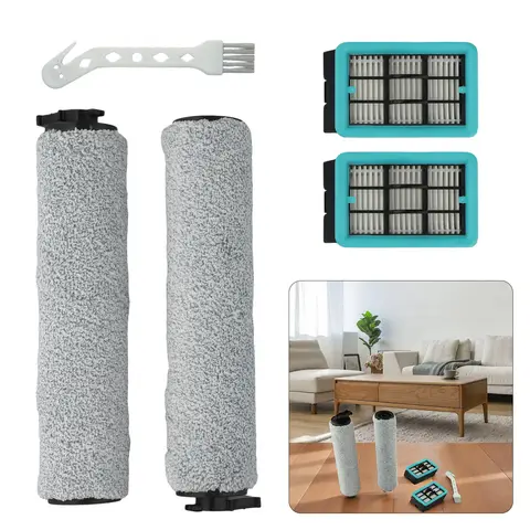 1 jeu de brosses de rechange, filtres, pièces pour Bissell CrossWave 3831 HF2 3845, accessoires de nettoyage domestique