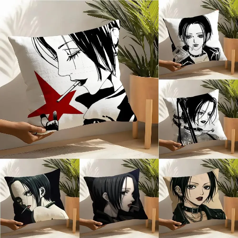 Classic Shojo Anime N-NANA Pillow Case linen pillow case sofa home decor cushion cover cushion cove
