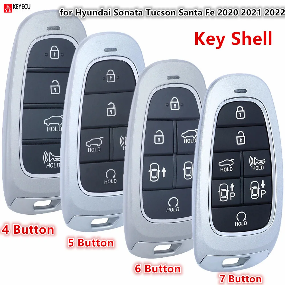 

Чехол KEYECU с дистанционным управлением для Hyundai Sonata 2019 2020 2021 2022 95440-L1060 95440-L1010 95440-L1500 TQ8-F08-4F28