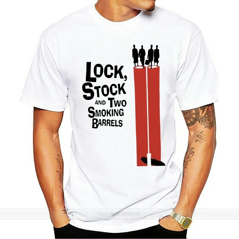 Lock Stock and Two Smoking Barrels T-Shirt Guy Ritchie Jason Flemyng Movie cotton tshirt men summer fashion t-shirt euro size