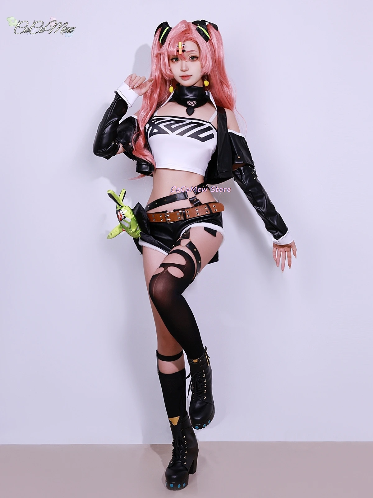 

Nicole Demara Cosplay Costume Zenless Zone Zero Carnival Uniform Wig Anime Halloween Costumes Men Game 2024