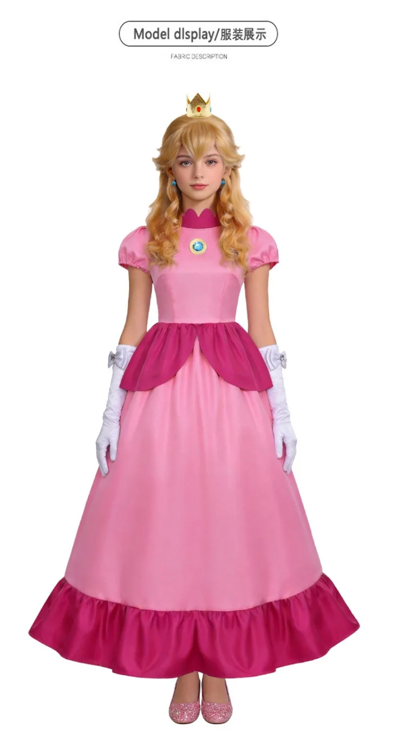Super Mario Galaxy Rosalina, Princess Peach & Princess Daisy Dress Cosplay  Costume, Stage Outfit, Halloween Apparel - AliExpress 200000532