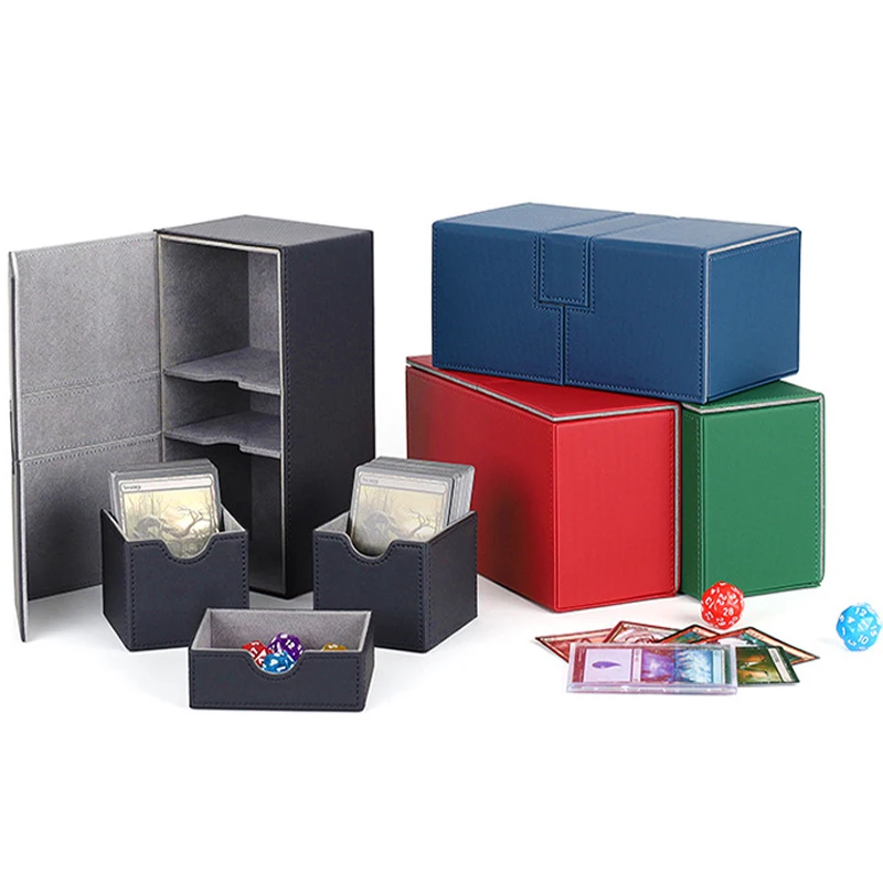 trading-card-storage-box-deck-box-hold-200-single-decks-magnetic-closure-pu-leather-card-case-for-tcg-mtg-yugioh-magic-cards