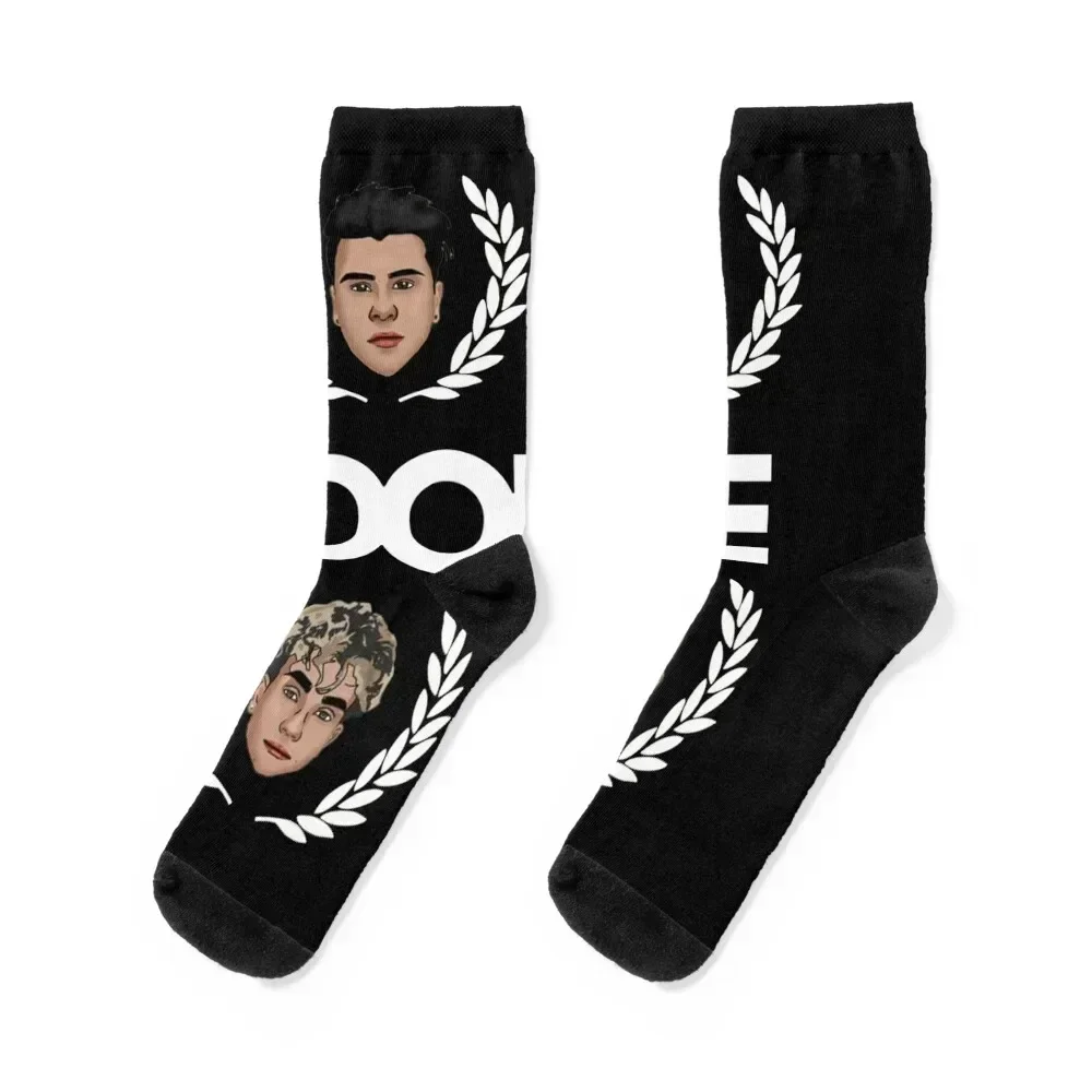 

Dobre Brother Twins Merch Socks Stockings compression Crossfit Wholesale floor Socks Men Women's