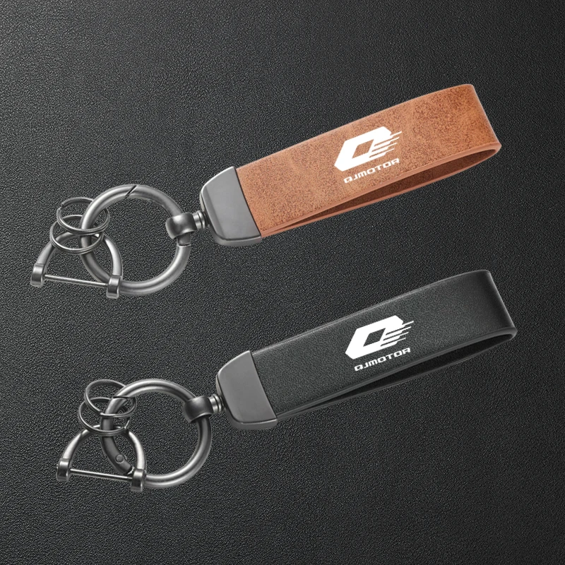 

Для QJMOTOR SRT550X SVT 650X 650X SRT 550X/700X SVT650X SRT700X высококачественный кожаный мотоциклетный брелок-держатель для ключей